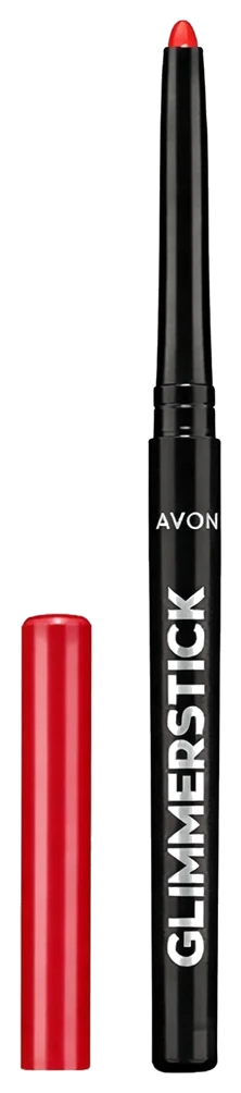 Creion de buze Glimmerstick Ruby Shock – nuanță roșu intens pentru contur precis 0,35 g