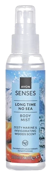 Spray de corp Long Time No Sea 100 ml – parfum fresh marin, revigorant și energizant