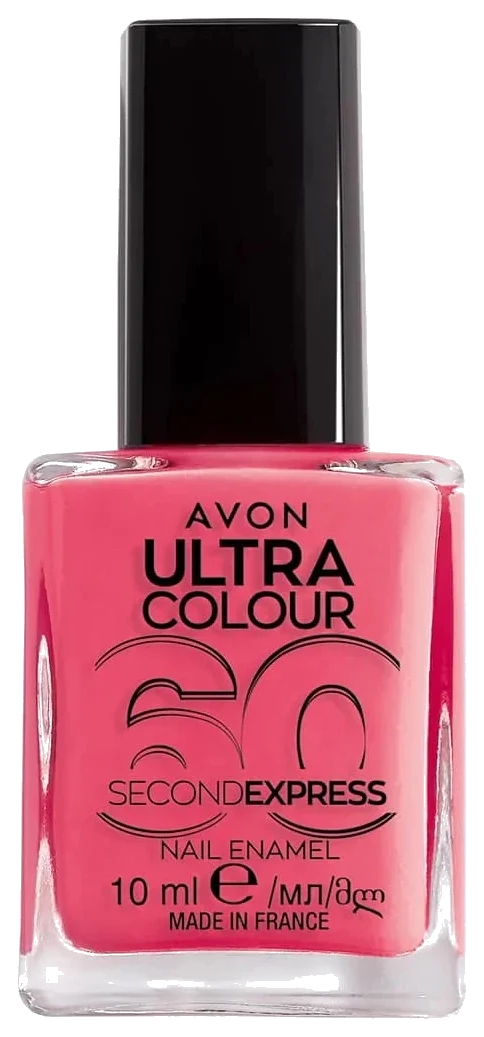 Lac de unghii Ultra Colour 60 Seconds Express Strawberry Margarita 10 ml – uscare rapidă și culoare vibrantă