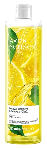 Gel de duș Lemon Burst 500 ml – curățare delicată, parfum fresh de lămâie, efect revigorant