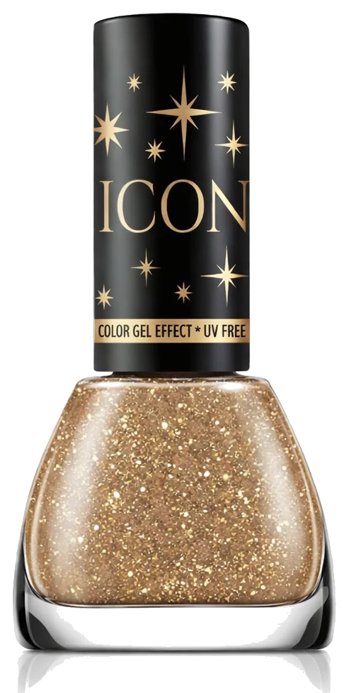 Lac de unghii Icon Glitter Revers Nude