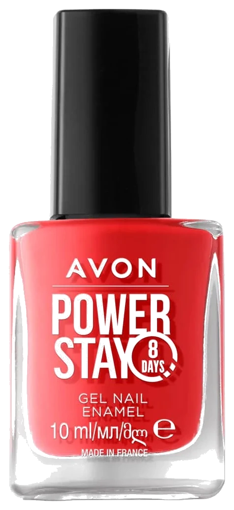 Lac de unghii Power Stay Designer Red – nuanță roșu clasic intens cu rezistență îndelungată 10 ml