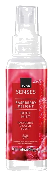 Spray de corp Raspberry Delight 100 ml – parfum fructat zmeură, fresh și revigorant