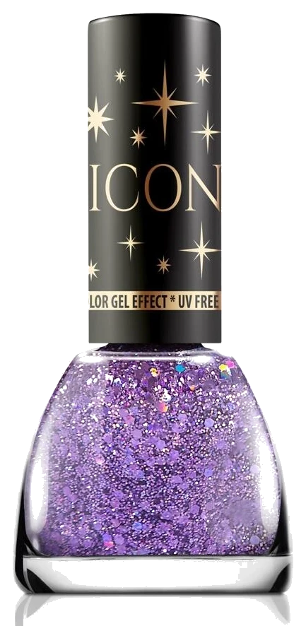 Lac de unghii Icon Glitter Revers Mauve