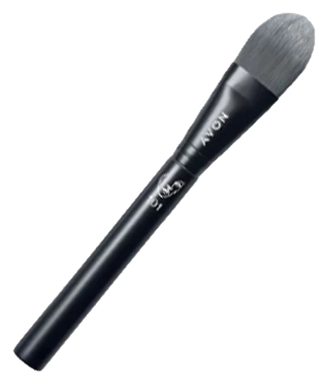 Pensula plata pentru fondul de ten NEGRU MARIME UNIVERSALA 101