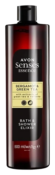 Elixir pentru baie și duș Bergamot & Green Tea 500 ml