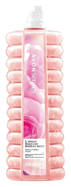 Spumant de baie L’Amour Sunrise 500 ml – rasfat romantic si spuma abundenta 🛁✨🌹