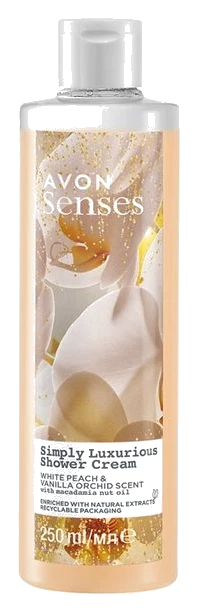 Crema de duș Simply Luxurious 250 ml – hidratare intensă și răsfăț cu aromă prețioasă 🛁✨🌸