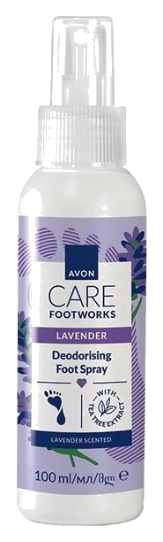 Spray odorizant pentru picioare cu lavanda