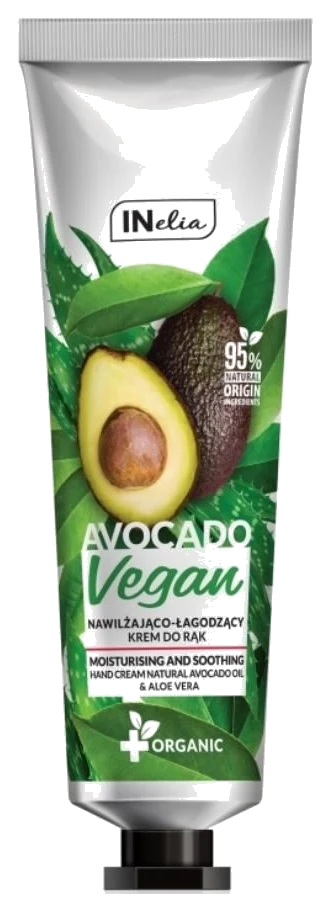 Crema de maini hidratanta si calmanta cu ulei de avocado si aloe vera Vegan